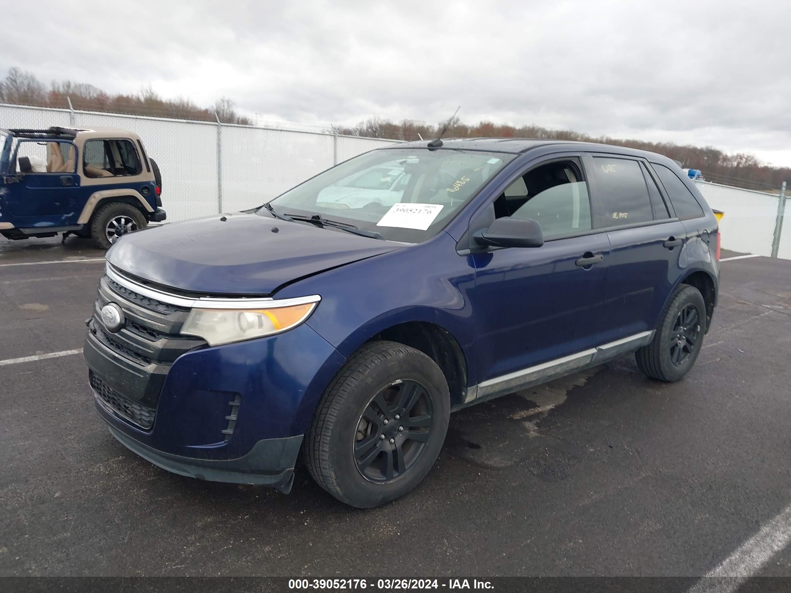 Photo 1 VIN: 2FMDK3GC4BBB13976 - FORD EDGE 