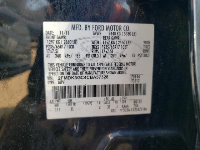 Photo 11 VIN: 2FMDK3GC4CBA57328 - FORD EDGE SE 