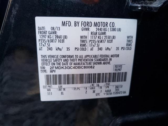 Photo 9 VIN: 2FMDK3GC4DBC80082 - FORD EDGE SE 