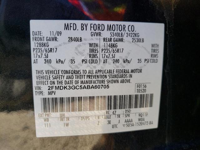 Photo 9 VIN: 2FMDK3GC5ABA60705 - FORD EDGE SE 