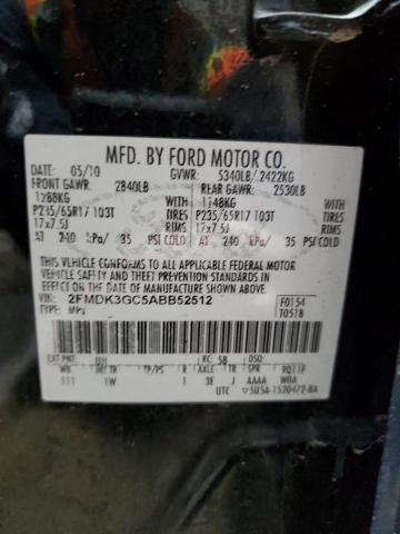 Photo 13 VIN: 2FMDK3GC5ABB52512 - FORD EDGE SE 