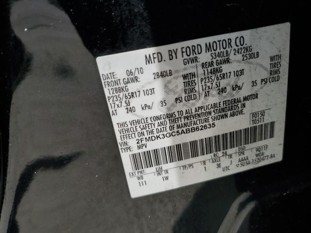 Photo 12 VIN: 2FMDK3GC5ABB62635 - FORD EDGE 