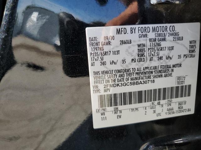 Photo 12 VIN: 2FMDK3GC5BBA30718 - FORD EDGE 