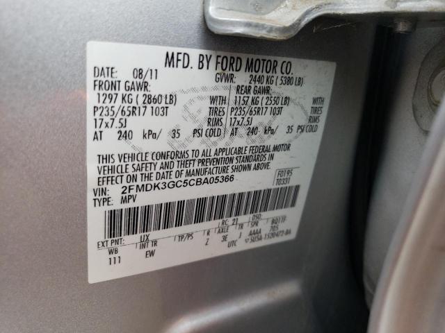 Photo 12 VIN: 2FMDK3GC5CBA05366 - FORD EDGE SE 