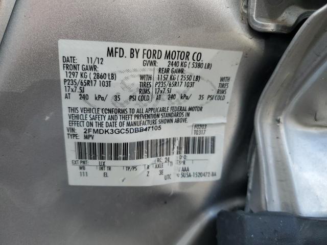 Photo 12 VIN: 2FMDK3GC5DBB47105 - FORD EDGE 