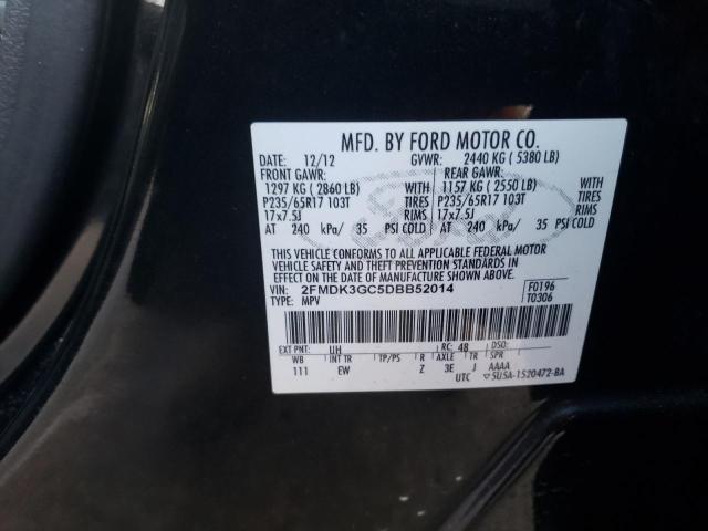 Photo 9 VIN: 2FMDK3GC5DBB52014 - FORD EDGE SE 