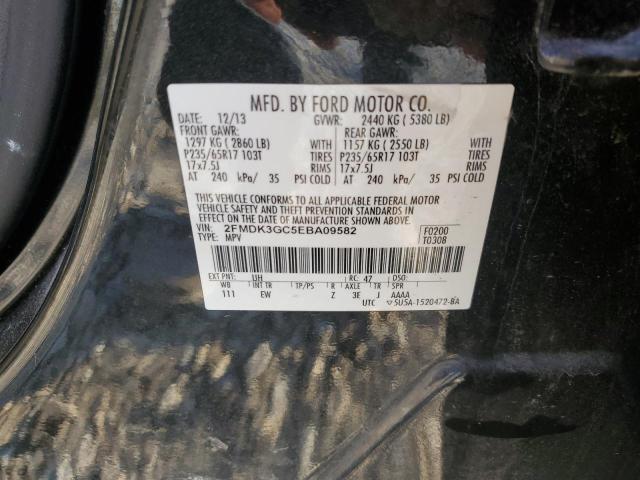 Photo 11 VIN: 2FMDK3GC5EBA09582 - FORD EDGE 