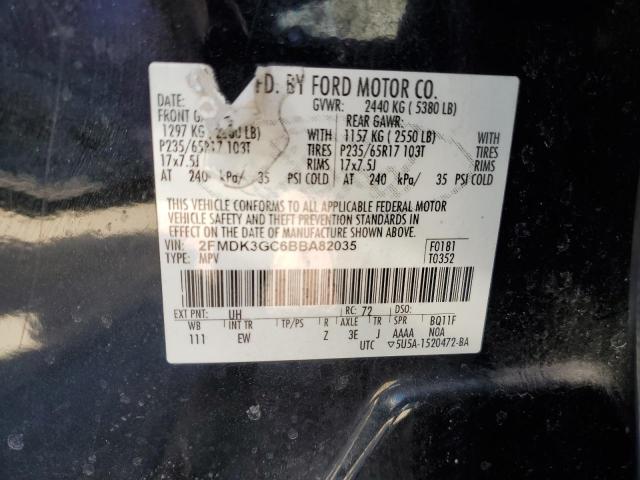 Photo 12 VIN: 2FMDK3GC6BBA82035 - FORD EDGE SE 