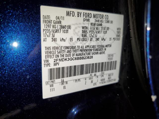 Photo 12 VIN: 2FMDK3GC6BBB23828 - FORD EDGE 