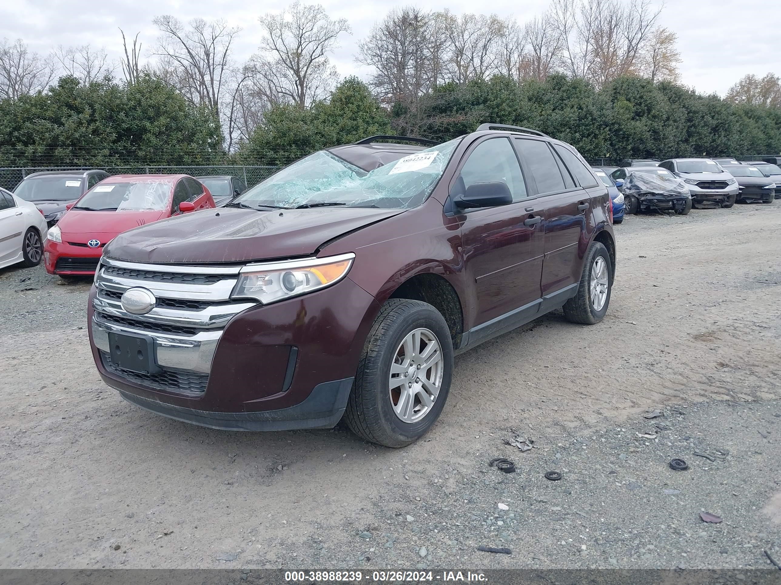 Photo 1 VIN: 2FMDK3GC6CBA85678 - FORD EDGE 