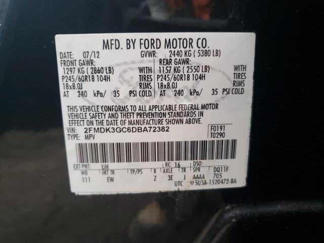 Photo 13 VIN: 2FMDK3GC6DBA72382 - FORD EDGE SE 