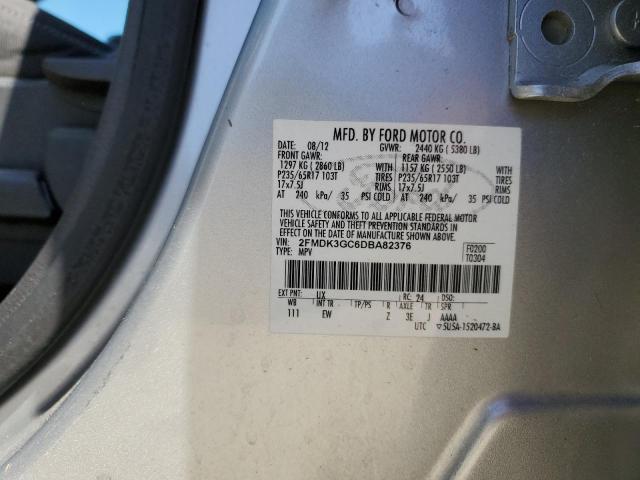 Photo 12 VIN: 2FMDK3GC6DBA82376 - FORD EDGE 