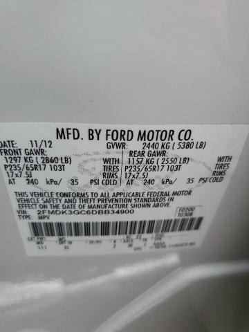 Photo 13 VIN: 2FMDK3GC6DBB34900 - FORD EDGE 