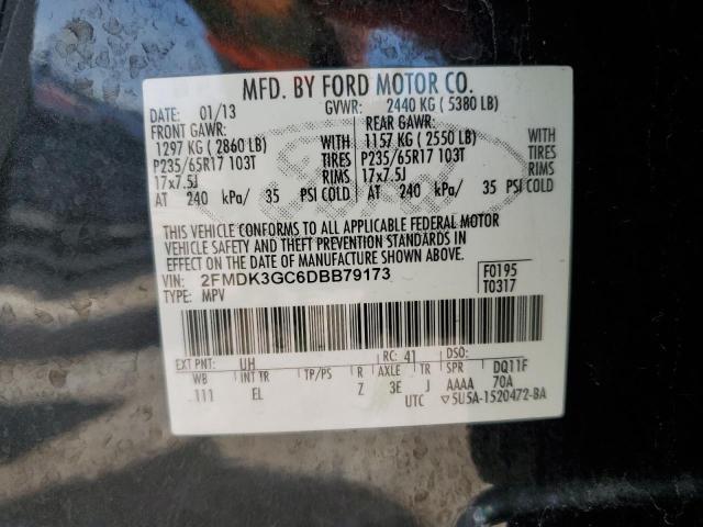 Photo 12 VIN: 2FMDK3GC6DBB79173 - FORD EDGE SE 