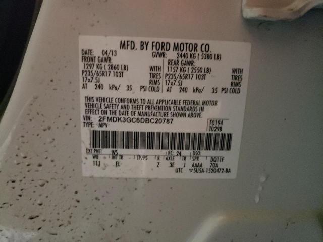 Photo 12 VIN: 2FMDK3GC6DBC20787 - FORD EDGE SE 