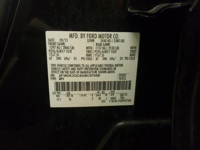 Photo 12 VIN: 2FMDK3GC6DBC97059 - FORD EDGE SE 