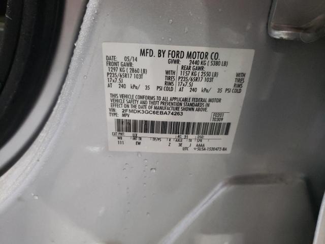 Photo 12 VIN: 2FMDK3GC6EBA74263 - FORD EDGE SE 