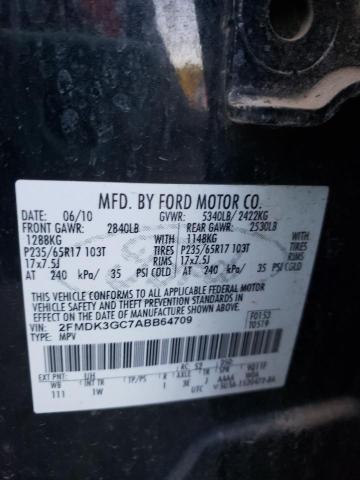 Photo 9 VIN: 2FMDK3GC7ABB64709 - FORD EDGE SE 