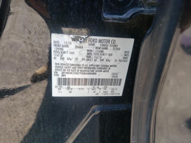 Photo 9 VIN: 2FMDK3GC7BBA66989 - FORD EDGE SE 