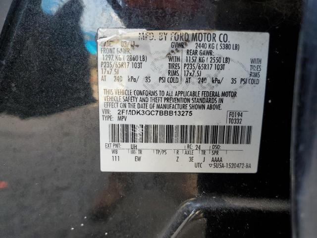 Photo 11 VIN: 2FMDK3GC7BBB13275 - FORD EDGE SE 