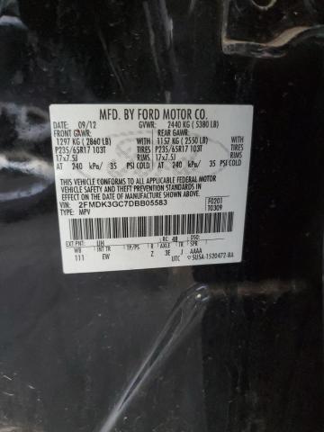 Photo 9 VIN: 2FMDK3GC7DBB05583 - FORD EDGE SE 