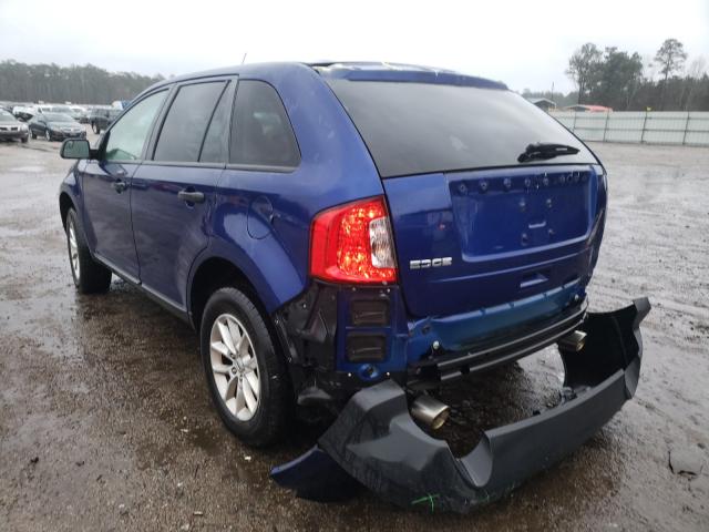 Photo 2 VIN: 2FMDK3GC7EBA22950 - FORD EDGE SE 