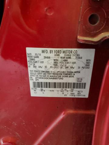 Photo 12 VIN: 2FMDK3GC9ABB57292 - FORD EDGE SE 