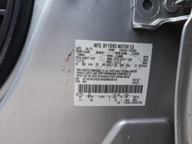 Photo 13 VIN: 2FMDK3GC9ABB63674 - FORD EDGE SE 