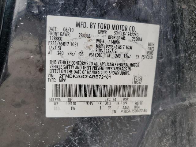 Photo 12 VIN: 2FMDK3GC9ABB72181 - FORD EDGE SE 