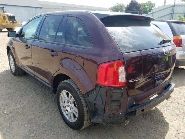 Photo 2 VIN: 2FMDK3GC9BBB04223 - FORD EDGE SE 