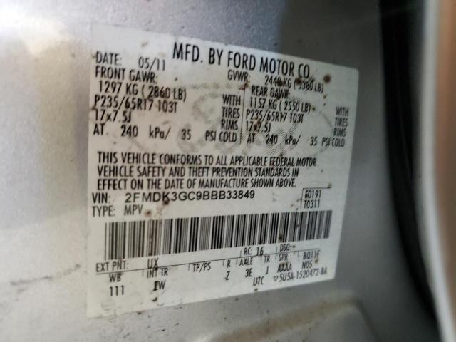 Photo 12 VIN: 2FMDK3GC9BBB33849 - FORD EDGE SE 