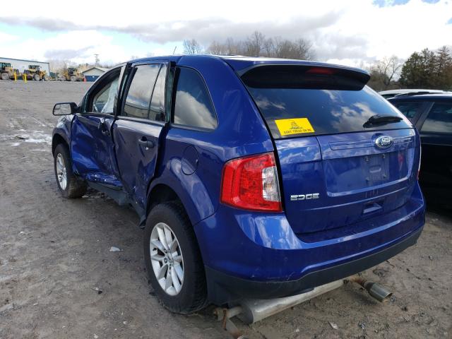 Photo 2 VIN: 2FMDK3GC9DBB08873 - FORD EDGE SE 