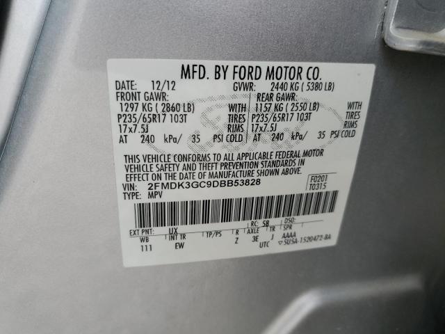 Photo 13 VIN: 2FMDK3GC9DBB53828 - FORD EDGE SE 