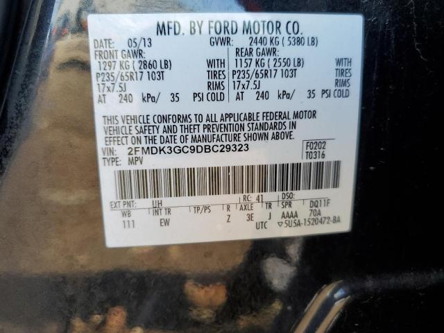 Photo 12 VIN: 2FMDK3GC9DBC29323 - FORD EDGE SE 