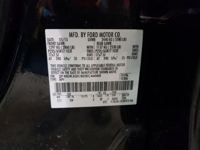 Photo 9 VIN: 2FMDK3GC9DBC44565 - FORD EDGE SE 