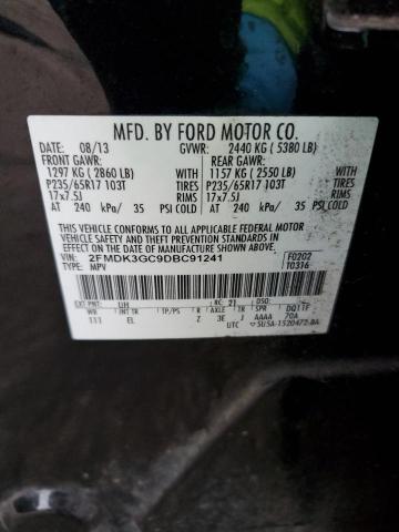 Photo 12 VIN: 2FMDK3GC9DBC91241 - FORD EDGE 