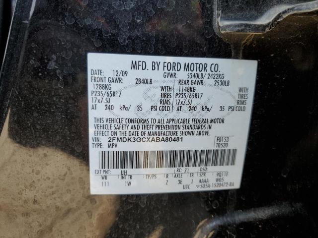 Photo 12 VIN: 2FMDK3GCXABA80481 - FORD EDGE 