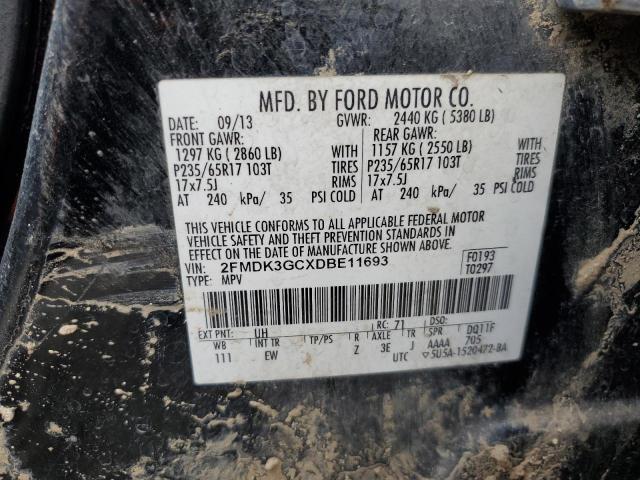 Photo 12 VIN: 2FMDK3GCXDBE11693 - FORD EDGE 