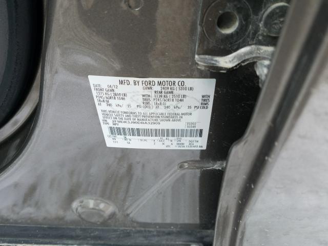 Photo 9 VIN: 2FMDK3J90DBA32909 - FORD EDGE SEL 