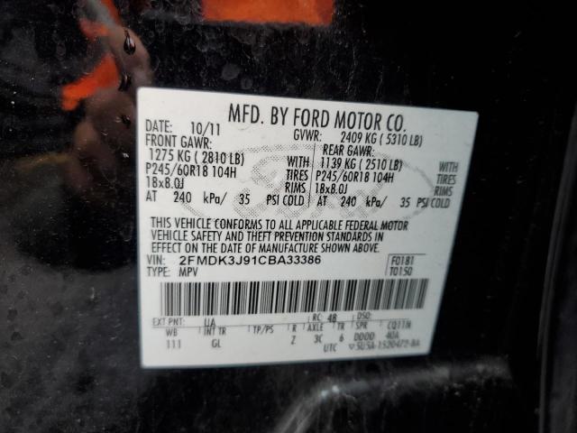 Photo 12 VIN: 2FMDK3J91CBA33386 - FORD EDGE SEL 