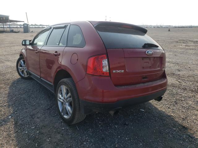 Photo 2 VIN: 2FMDK3J92EBA32704 - FORD EDGE SEL 