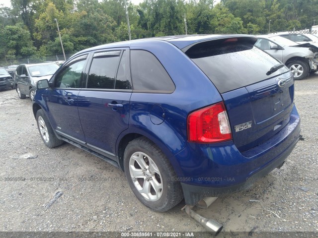 Photo 2 VIN: 2FMDK3J93DBB13614 - FORD EDGE 