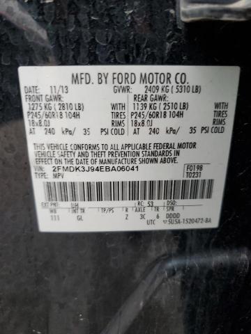 Photo 12 VIN: 2FMDK3J94EBA06041 - FORD EDGE 