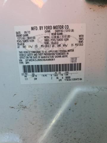 Photo 12 VIN: 2FMDK3J95DBA98081 - FORD EDGE 