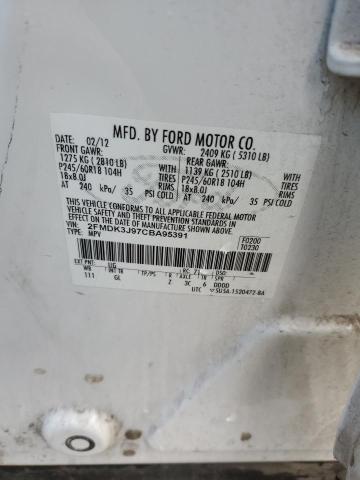 Photo 11 VIN: 2FMDK3J97CBA95391 - FORD EDGE 