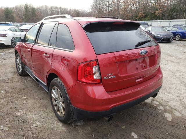 Photo 2 VIN: 2FMDK3J98CBA51643 - FORD EDGE SEL 