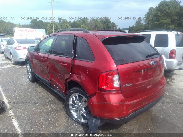 Photo 2 VIN: 2FMDK3J99DBA43438 - FORD EDGE 