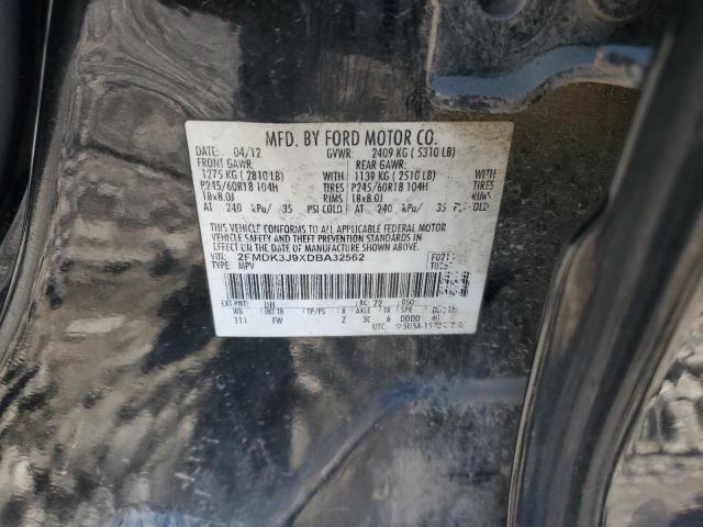 Photo 12 VIN: 2FMDK3J9XDBA32562 - FORD EDGE SEL 