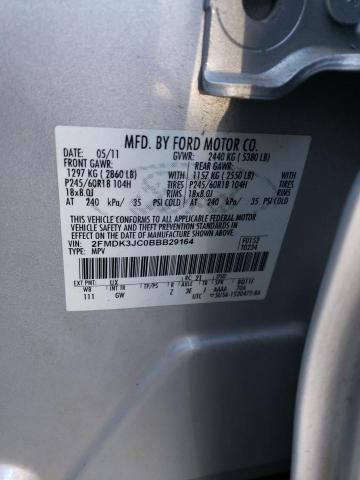 Photo 12 VIN: 2FMDK3JC0BBB29164 - FORD EDGE SEL 