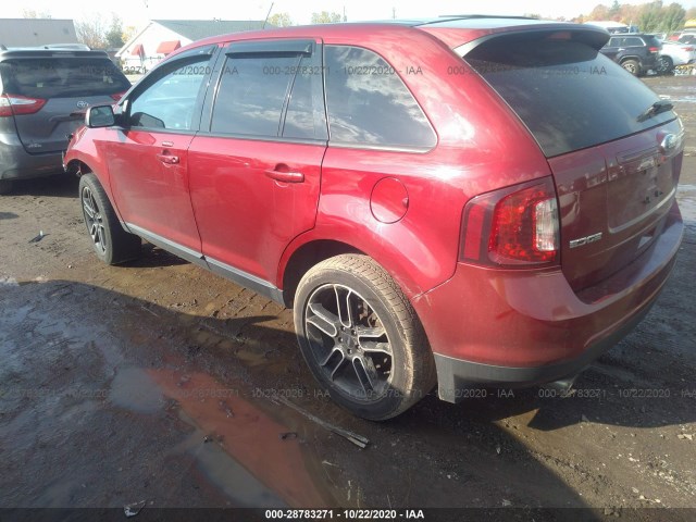 Photo 2 VIN: 2FMDK3JC0DBA47650 - FORD EDGE 